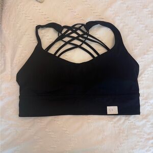 Lululemon Athletica Black Strappy Bra